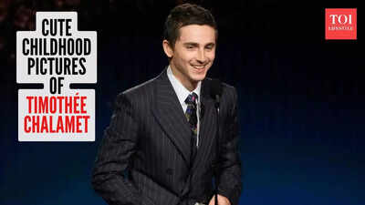 Timothée Chalamet’s adorable childhood photos reveal the early days of the Oscar nominee |