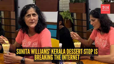‘Reserve that table forever’: Sunita Williams’ Falooda break in Kerala goes viral |