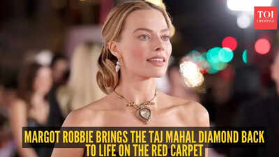 Margot Robbie wore the ₹74-crore ‘Taj Mahal’ necklace and its story is pure gold