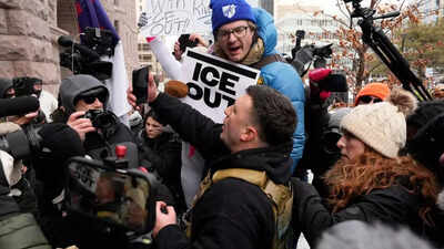 ‘Ripped limb from limb’: January 6 rioter Jake Lang claims he was ‘lynched’ during clash with anti‑ICE protesters in Minneapolis — watch