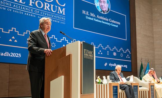 Dialogue is ‘not naïve – it’s necessary’ as global divisions deepen, UN Riyadh forum hears