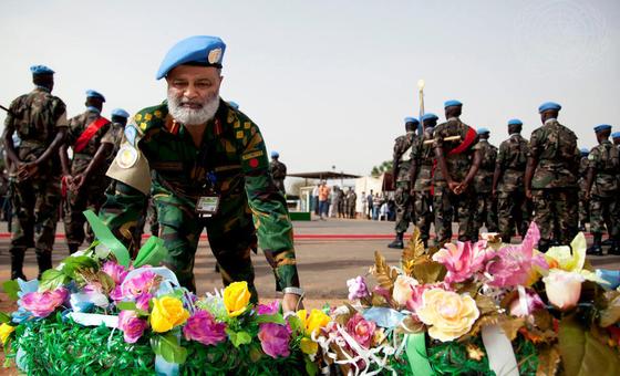 Six peacekeepers laid to rest following deadly drone attack in Sudan