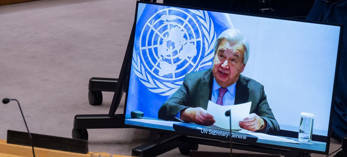Guterres calls for urgent reform of the Security Council