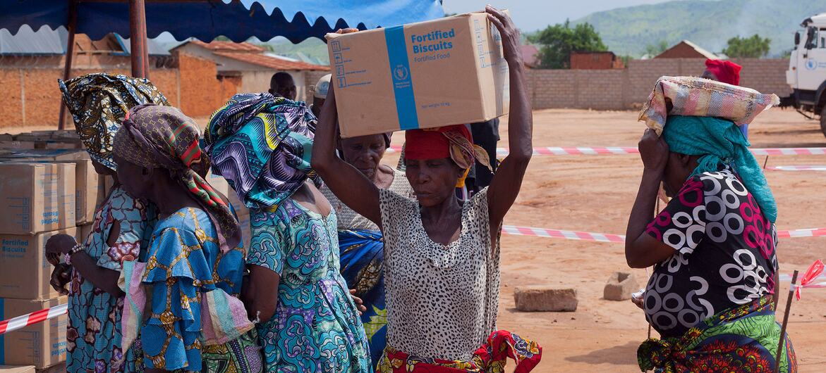 Rising hunger and displacement pose growing economic risk, UN tells Davos