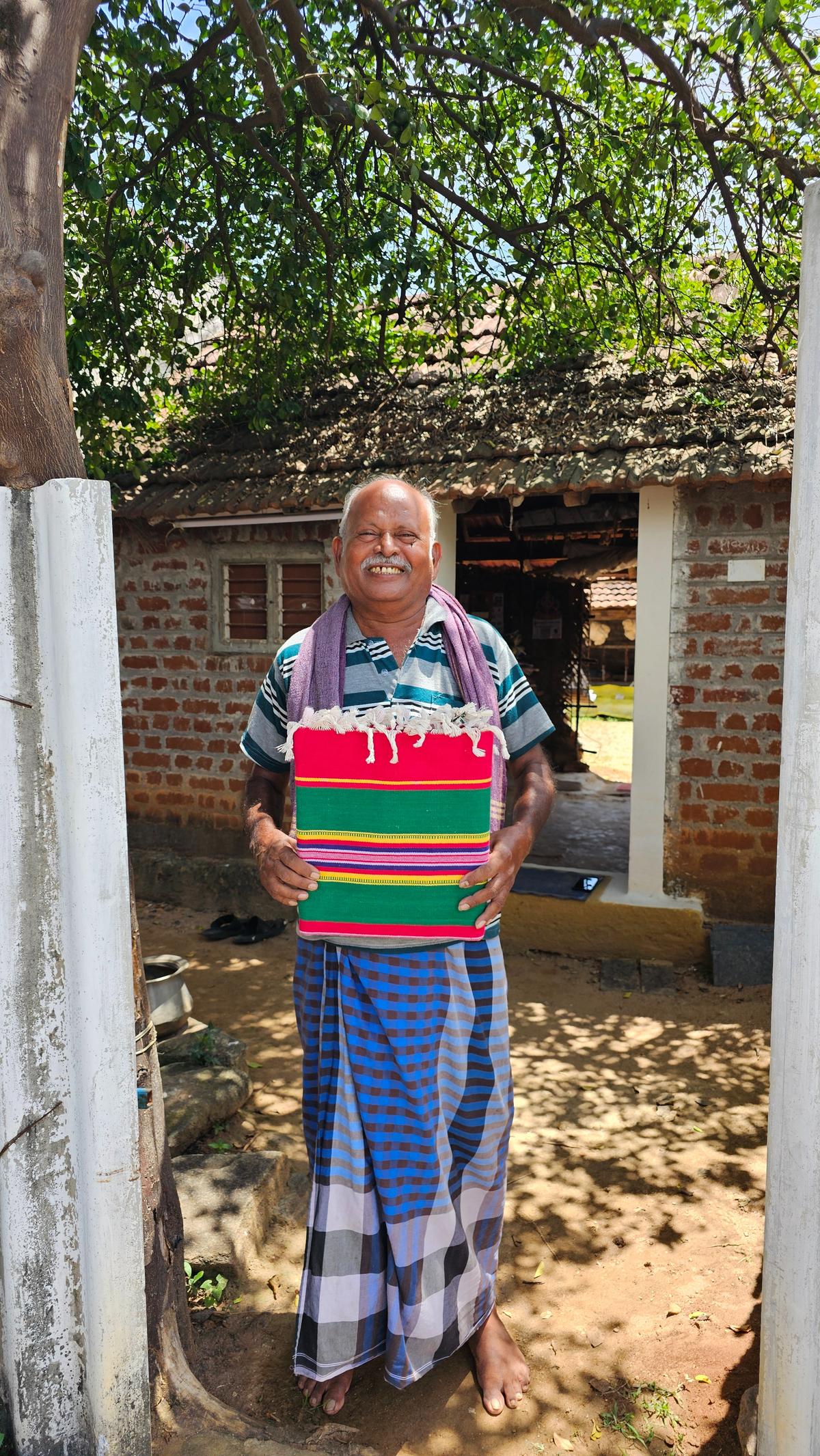 Bhavani jamakkalam at London Fashion Week: Designer creates a line of bags and clothes inspired by the rugs