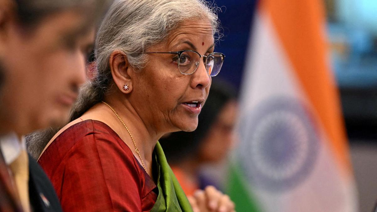 Nirmala Sitharaman takes part in customary halwa ceremony; marks final stage of Budget preparation