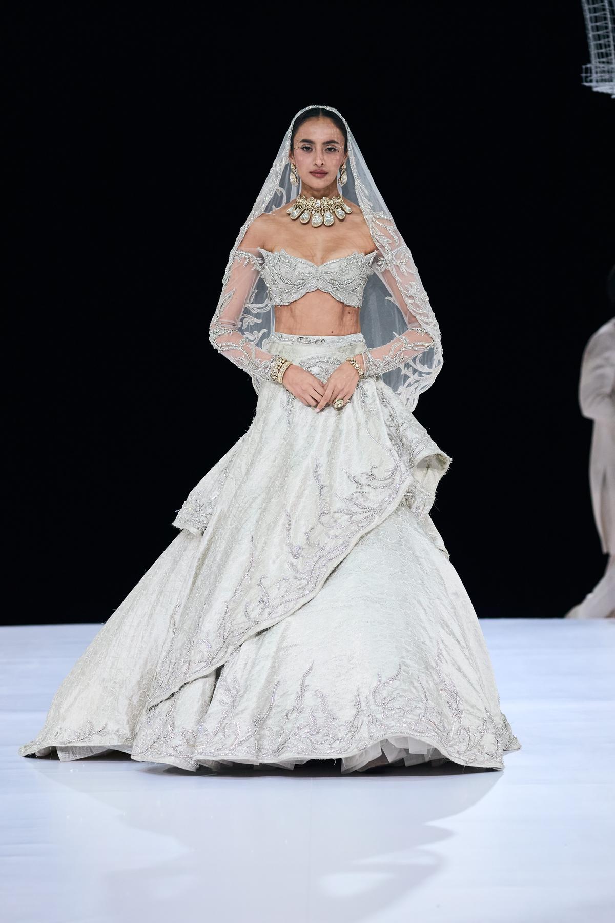Love, zardozi and a ₹8.6 trillion wedding industry formed the backdrop for the Gaurav Gupta bridal couture show