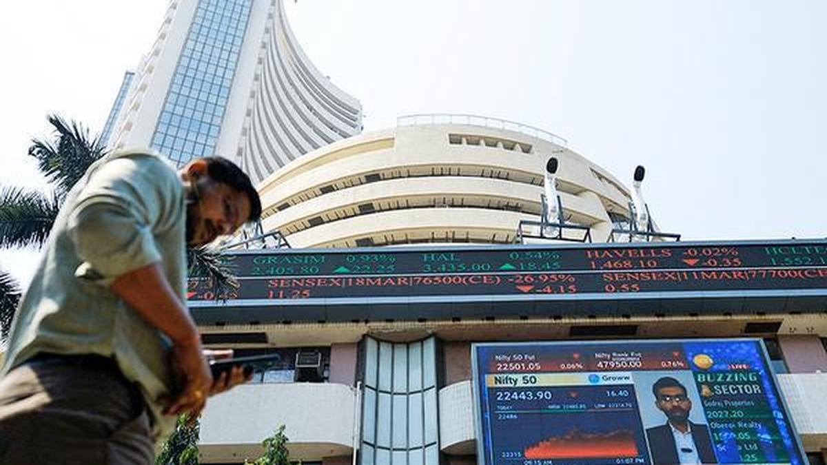 Sensex, Nifty succumb to selling pressure in blue-chips Reliance, ICICI Bank