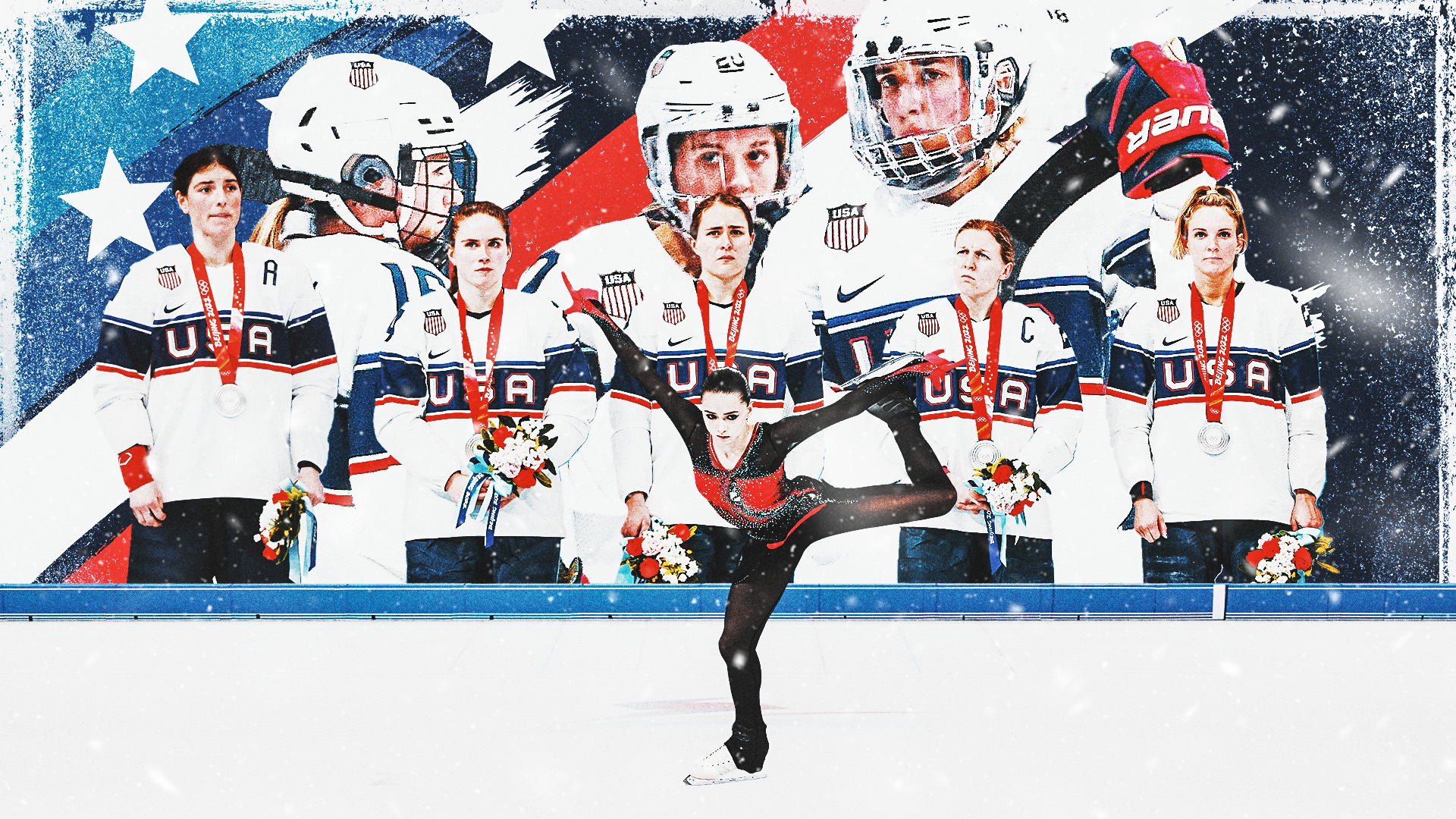 2022 Winter Olympics: Valieva lands 4th, U.S. women’s hockey earns silver on Day 13