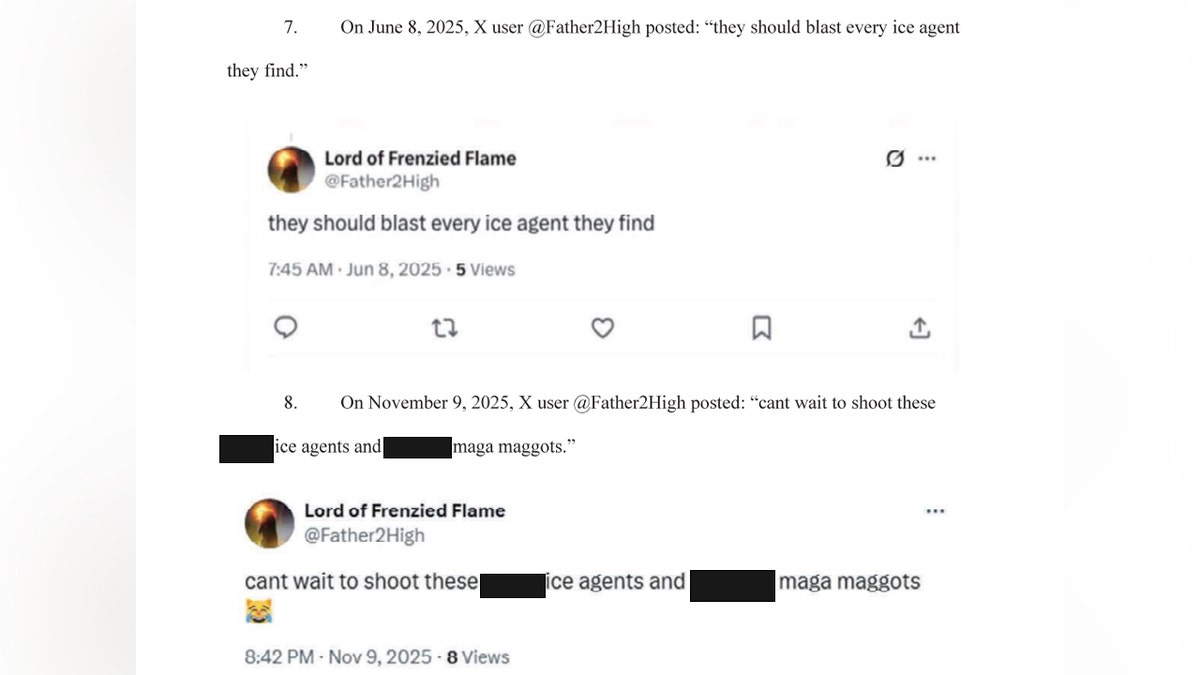 Ohio man charged with threatening federal ICE agents online had guns