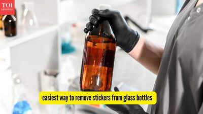 This is the easiest way to remove stickers from glass bottles — a simple hack that works in seconds! |