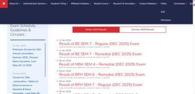 GTU result 2025 released for BE, MBA and other courses at gtu.ac.in: Direct link to download here
