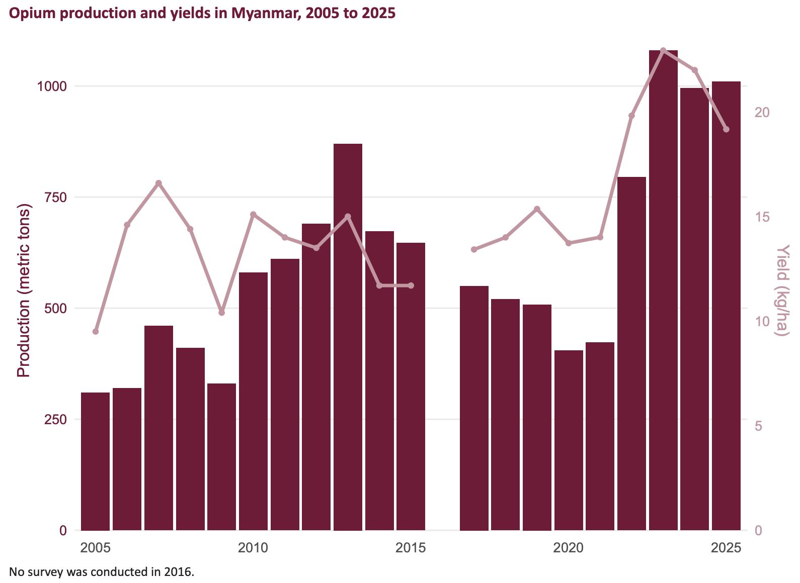 Myanmar: Opium crop hits 10-year high amid conflict and economic collapse