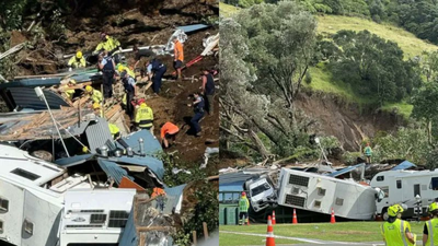 ‘Nobody rescued yet’: Several feared missing in landslip at New Zealand campsite; minister calls it ‘war-zone’