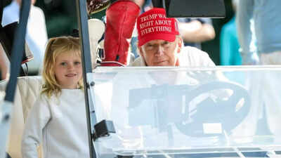 Lara Trump’s ‘Golfing with Grandpa’ photos reveal a gentle side of Donald Trump that social media can’t stop talking about | World News