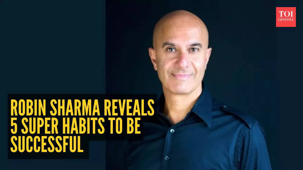 Robin Sharma reveals 5 super habits to be successful in life