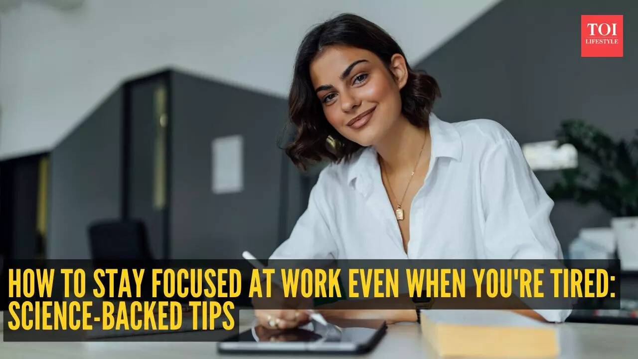 6 easy office hacks to stay focused even when you’re tired