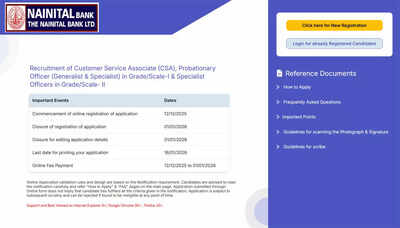 Nainital Bank Recruitment 2025-26 last date today: Apply online for Clerk, PO, SO posts here