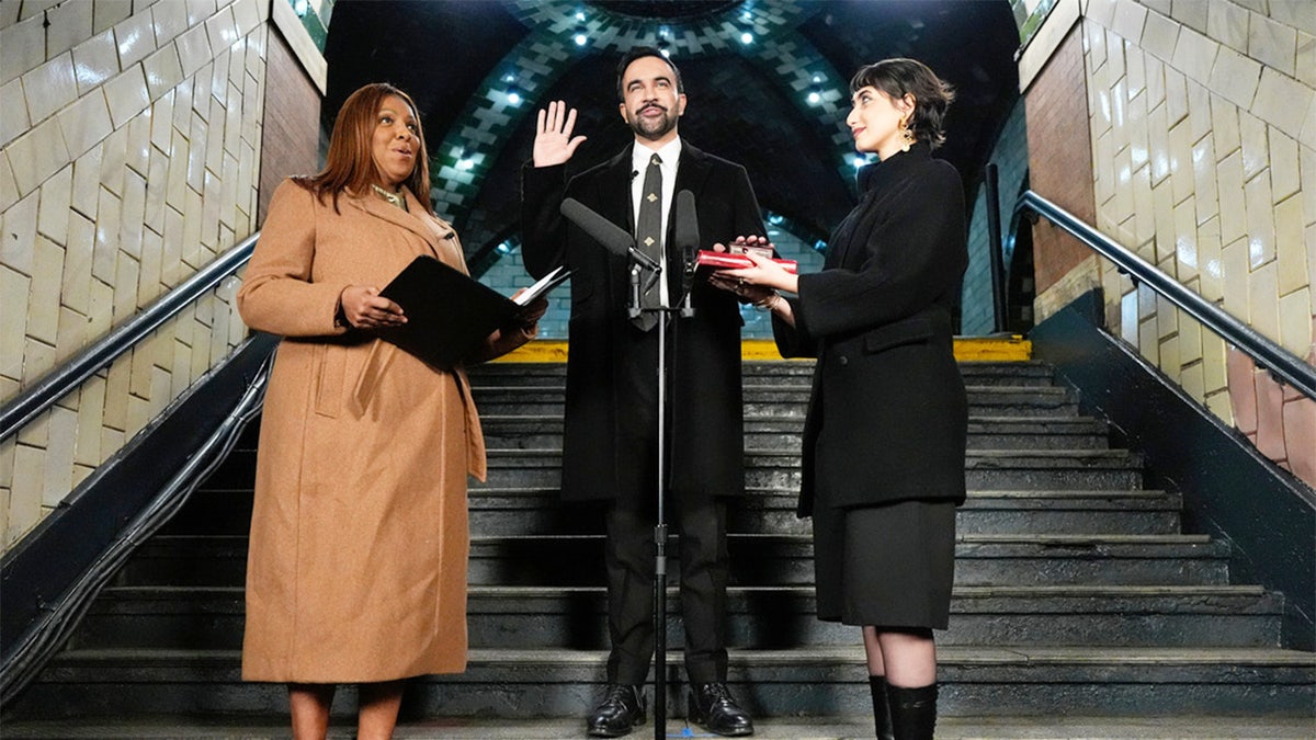Zohran Mamdani sworn in as NYC mayor in midnight ceremony at Old City Hall