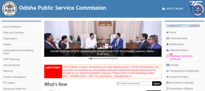 OPSC AAO recruitment 2026 notification released: Apply online from January 10, details here