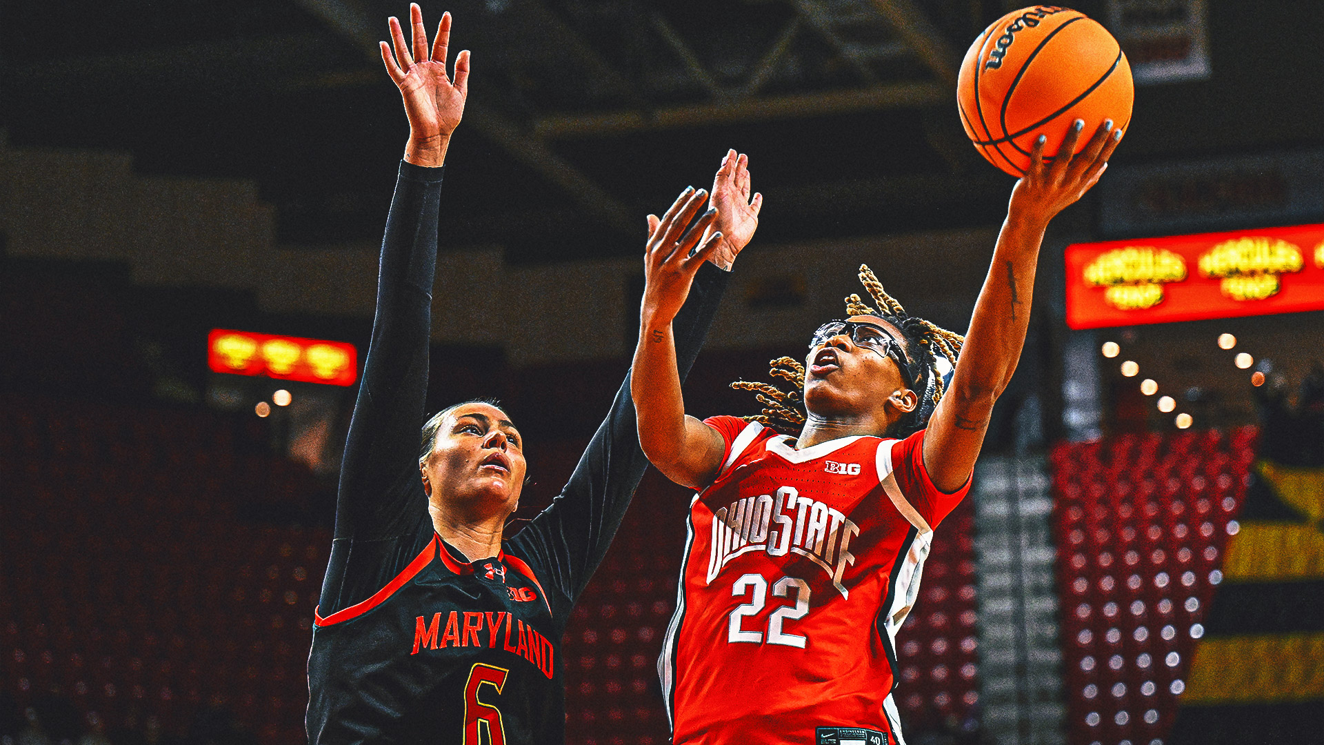 No. 19 Ohio State’s Jaloni Cambridge Torches No. 8 Maryland En Route to Upset Win