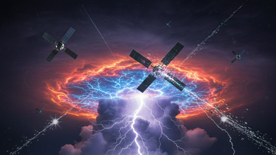 Lightning too can affect your GPS accuracy, satellite signals
