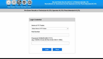 RRVUNL Technician Group I results released for 2163 posts at energy.rajasthan.gov.in; download here