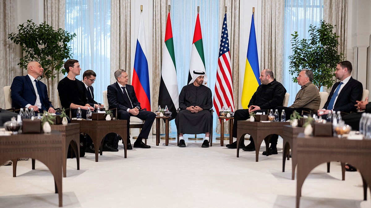 US, Russia and Ukraine envoys hold talks in Abu Dhabi on territorial disputes