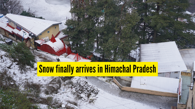 First major snowfall of the season sweeps Himachal Pradesh, blanketing Shimla, Manali and Lahaul-Spiti; IMD issues orange alert |