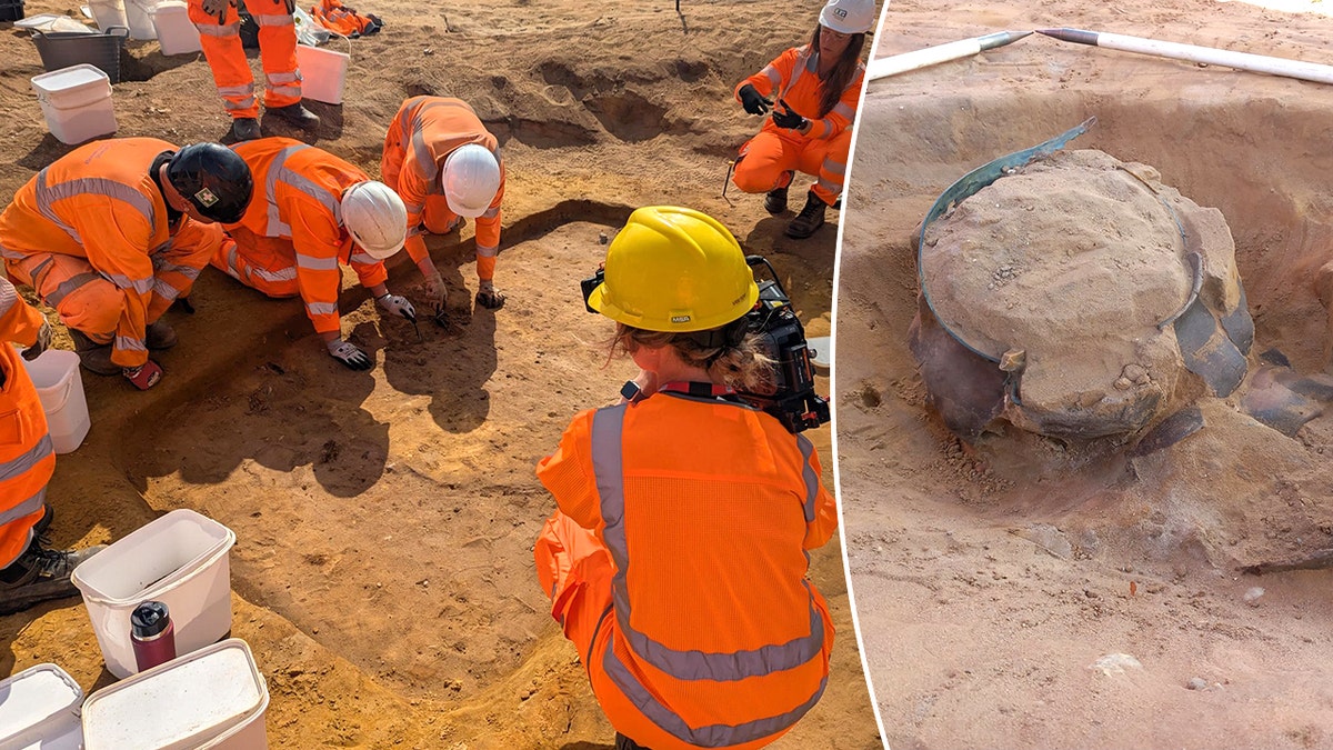 Anglo-Saxon community grave with horse found at Sizewell nuclear site