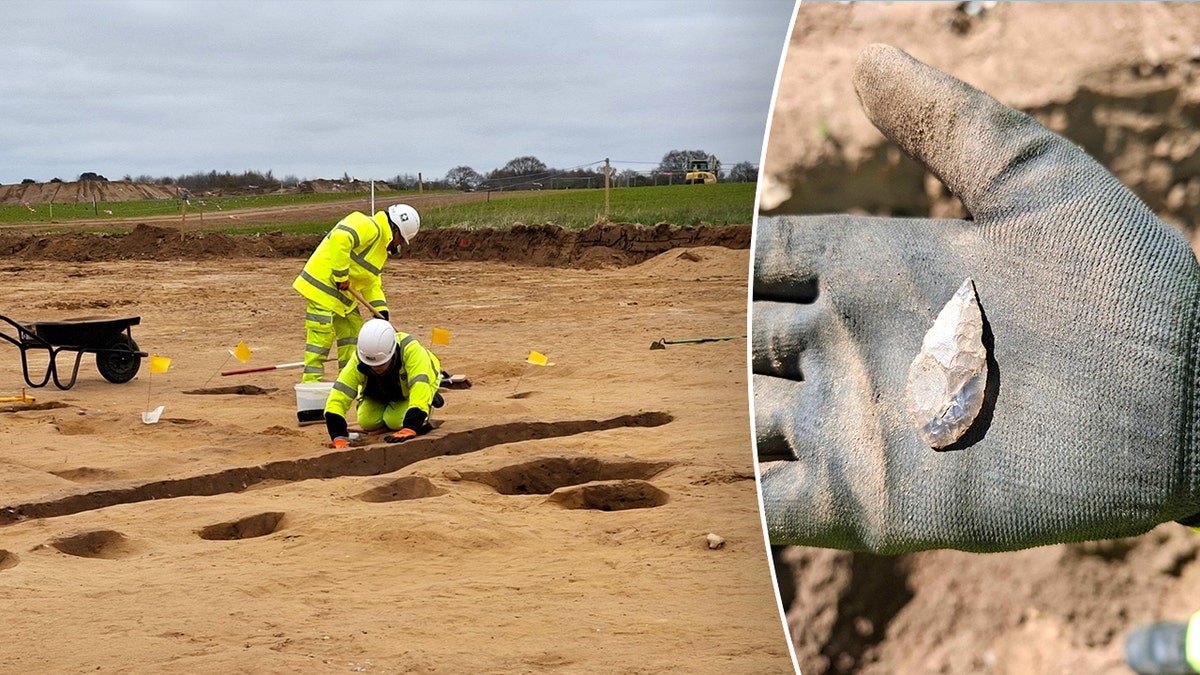 Archaeologists discover medieval village remains during a dig in East Suffolk, England