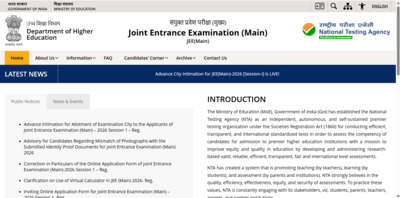 When will NTA release JEE Mains admit card 2026? Here’s what we know