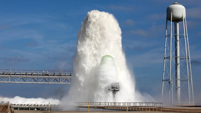 Why NASA releases half million gallons of water before every rocket launch |