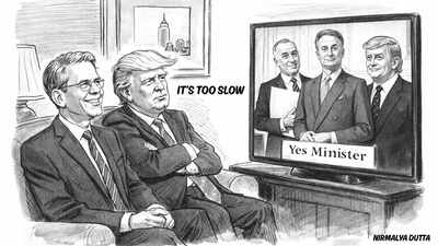 ‘Europe financing war against themselves’: Why Trump ally Scott Bessent needs to watch Yes Minister | World News