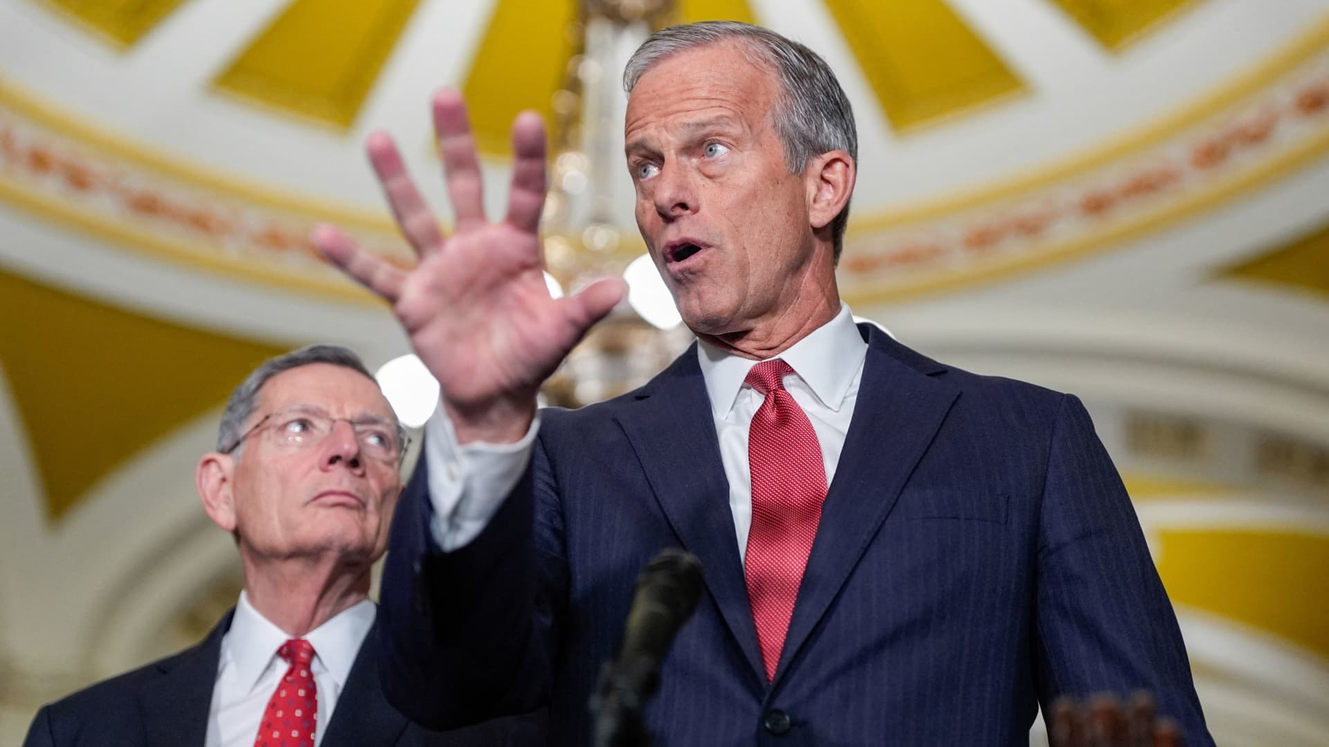 Thune throws cold water on filibuster change in push for voter-ID bill