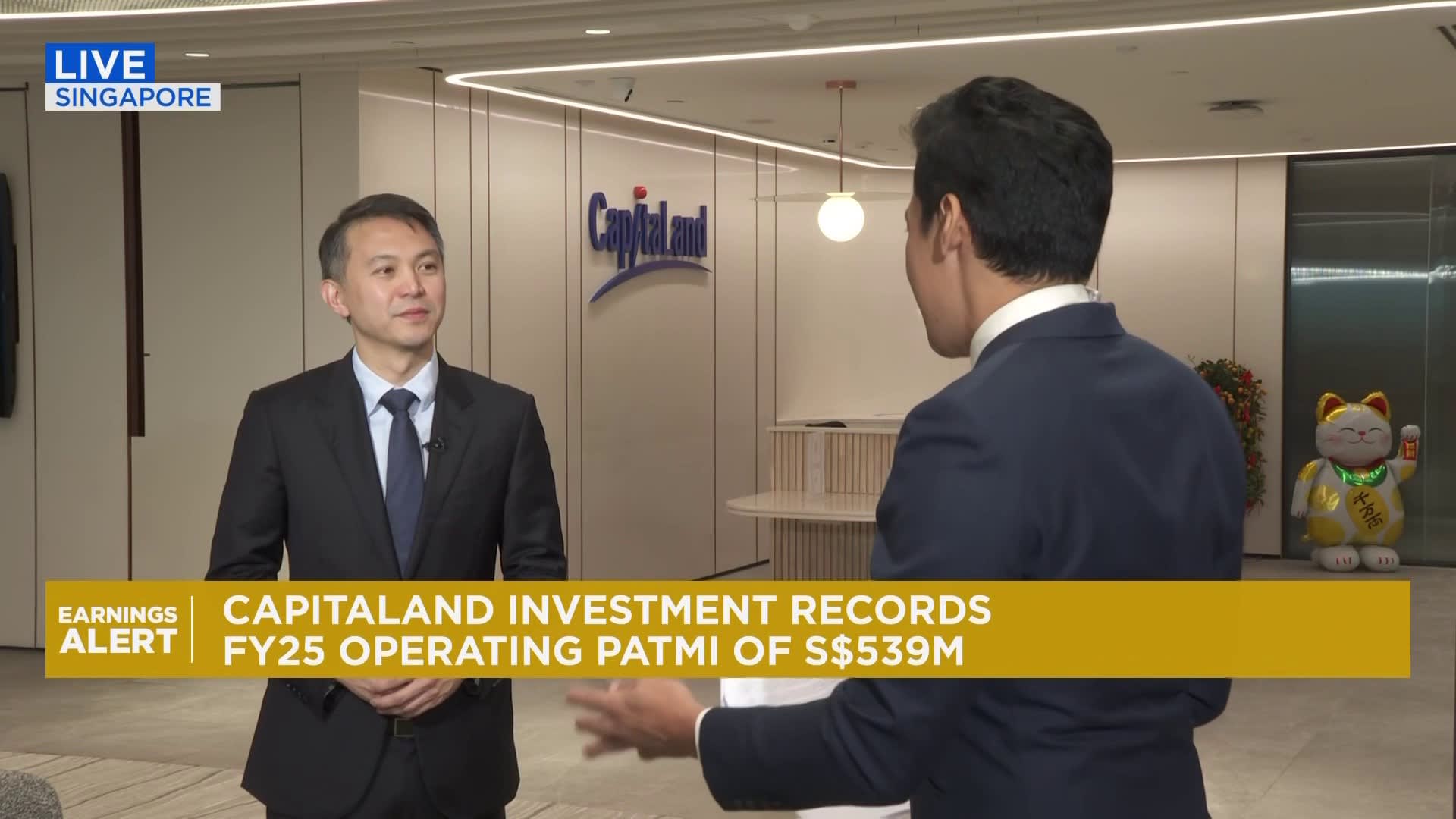 Going asset-light to boost investor returns: CapitaLand Investment CFO