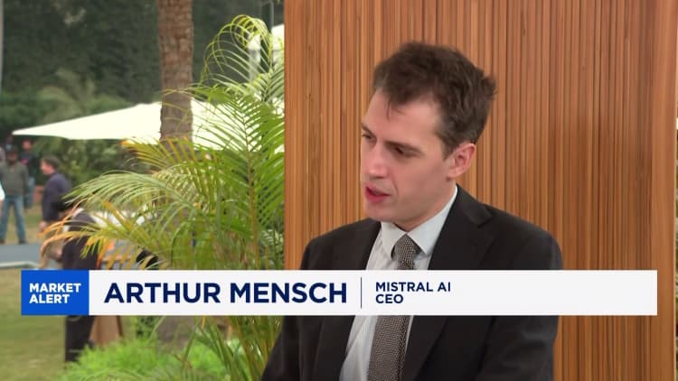 More than 50% of enterprise software could switch to AI: Mistral CEO