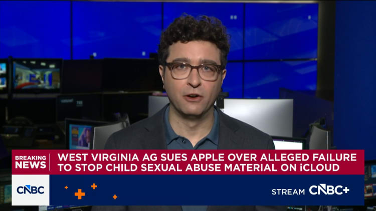 Apple sued by West Virginia for alleged child safety failures