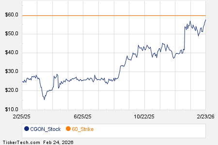 Notable Tuesday Option Activity: CGON, WWW, AHCO