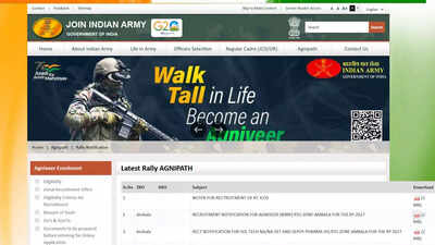 Indian Army Agniveer recruitment 2026 notification out for 25,000+ vacancies @joinindianarmy.nic.in; apply here
