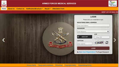 Indian Army AFMS MO 2026 notification released for 100 MBBS SSC posts; check details here