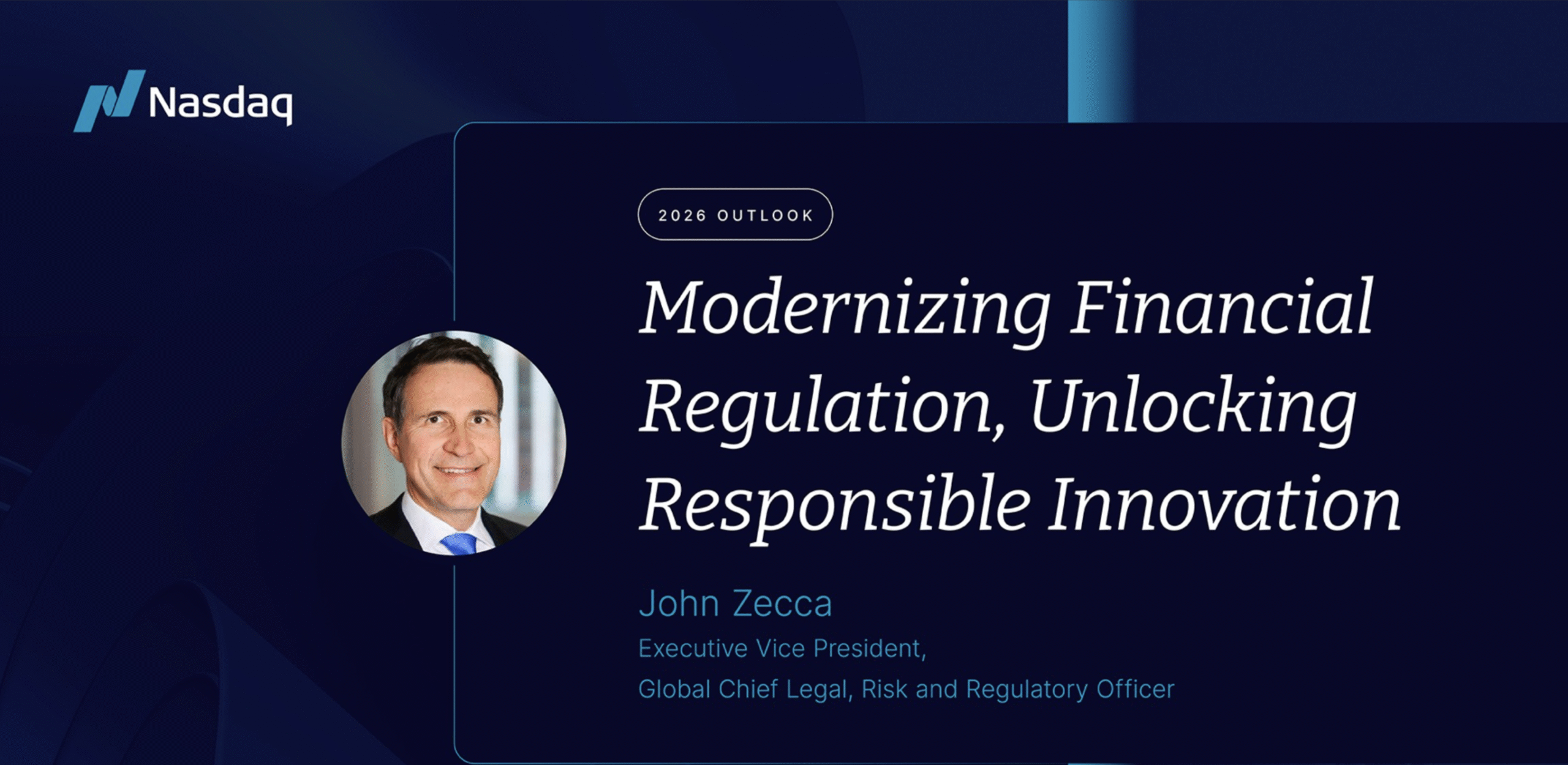 2026 Outlook: Modernizing Financial Regulation, Unlocking Responsible Innovation