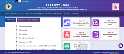 AP EAPCET 2026 registration begins at cets.apsche.ap.gov.in: Direct link to apply here