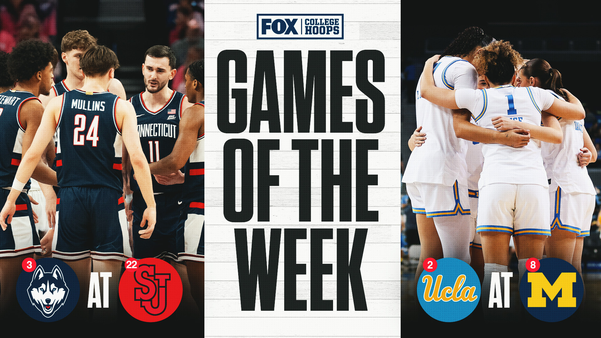 College Basketball Games of the Week: Huge Ranked Matchups, Rivalries Reignited
