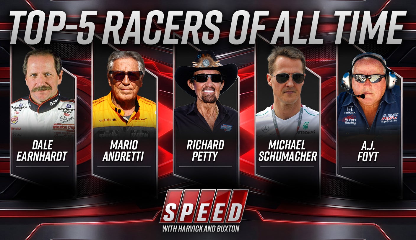 Kevin Harvick, Will Buxton Reveal Their Top-5 Drivers of All Time on ‘SPEED’