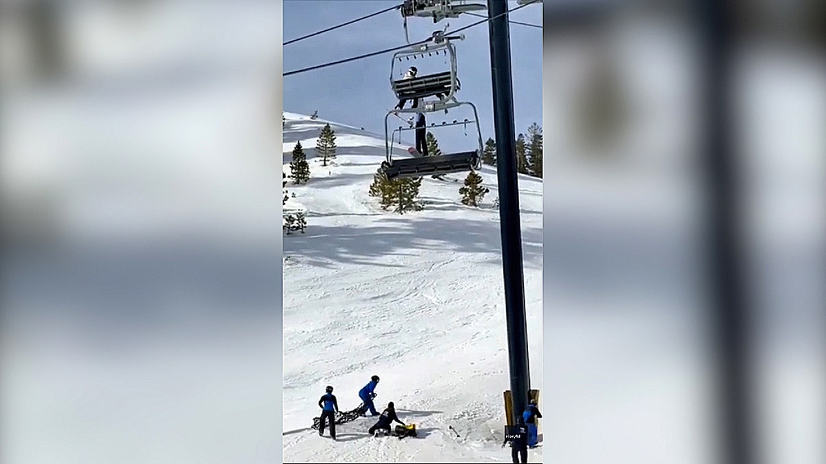 12-year-old girl falls from chairlift at California Mammoth Mountain ski resort