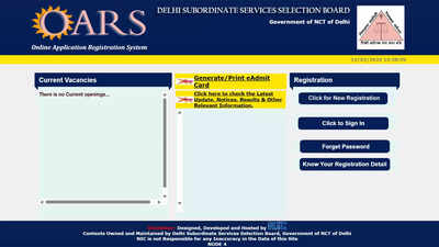 DSSSB PRT Admit Card 2026 out at dsssbonline.nic.in; here’s how to download