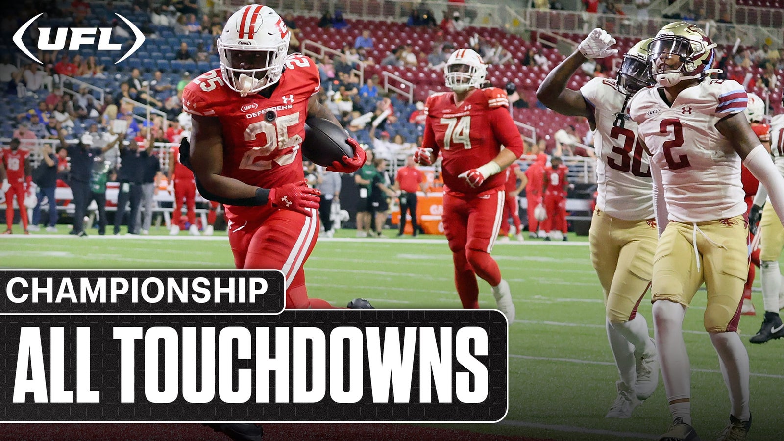 UFL 2025: Every Touchdown from Defenders-Panthers Championship Game