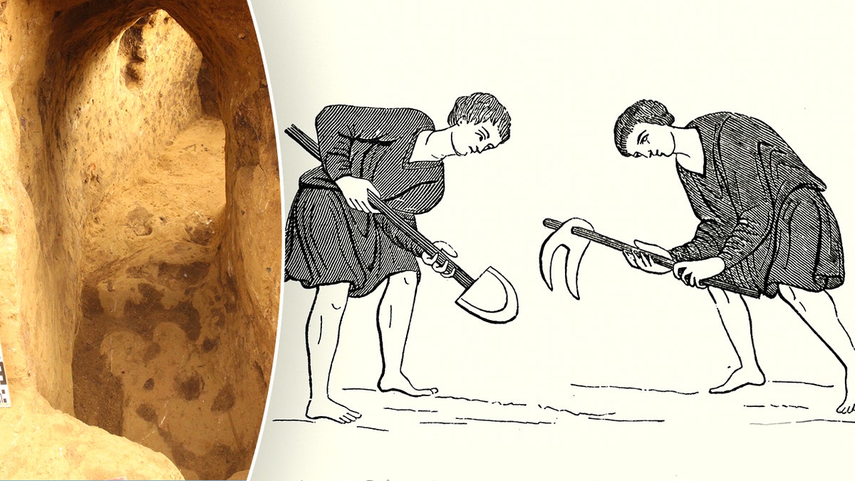 Medieval tunnel found by archaeologists in Neolithic burial site in Germany