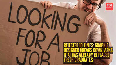 Rejected 10 times: Graphic Designer breaks down, asks if AI has already replaced fresh graduates |